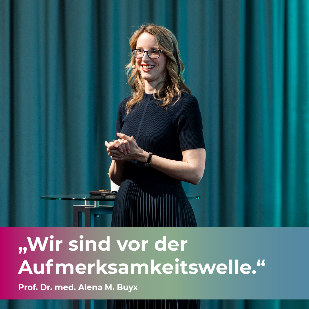 Titelbild des Kongressberichts zu Wir sind vor der Aufmerksamkeitswelle